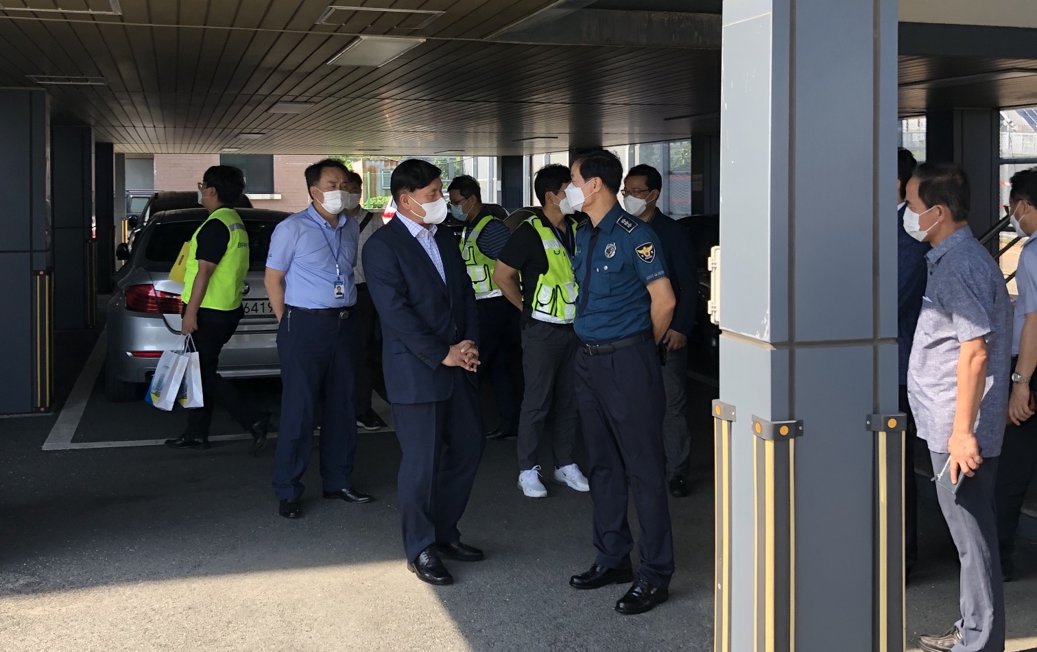 부산지방경찰청장 8월 14일 감천 상황실 방문3