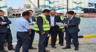 해양수산부 차관 방문