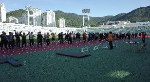 2019년 보안요원 체력측정