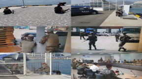 부산항 핵심시설 통합방호훈련