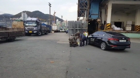 감천항 꽁치봉수망 외국인 선원 무단도주 발생에 따른 관계기관 대응 합동 훈련
